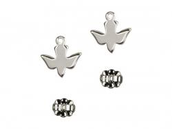  Sterling Silver Holy Spirit Earrings 