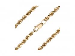  Gold Filled Heavy French Rope Chain with Lobster Claw - Carded 