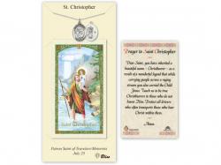  St. Christopher/Basketball Medal w/Prayer Card 