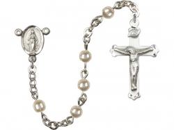  Rosary w/Pearl Beads 