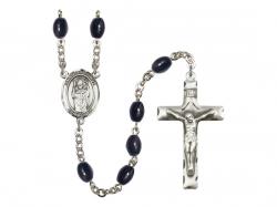  St. Stanislaus Centre Rosary w/Black Onyx Beads 