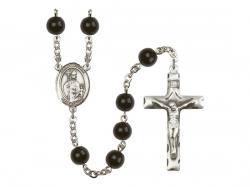  St. Kilian Centre Rosary w/Black Onyx Beads 