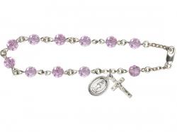  Rosary Bracelet in Assorted Colors 