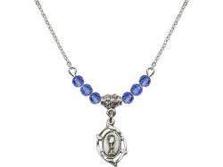  Communion Medal Birthstone Necklace Available in 15 Colors 