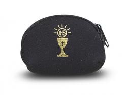  BLACK COMMUNION ROSARY CASE (2 PC) 