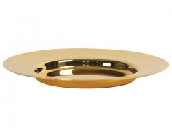  Well Paten - Gold Plated - 5 3/4\" Dia 