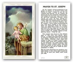  \"Prayer to St. Joseph\" Prayer/Holy Card (Paper/100) 