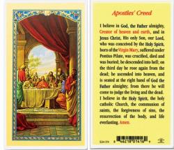  \"Apostle\'s Creed\" Laminated Prayer/Holy Card (25 pc) 