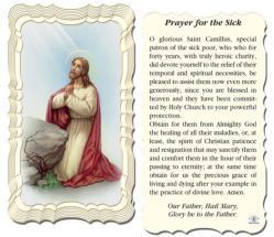  \"Prayer for the Sick\" Prayer/Holy Card (Paper/50) 