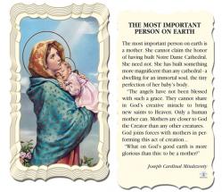  \"The Most Important Person on Earth\" Prayer/Holy Card (Paper/50) 