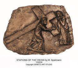  14 Stations/Way of the Cross In Fiberglass 