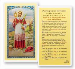  \"Prayer to St. Raymond\" Laminated Prayer/Holy Card (25 pc) 