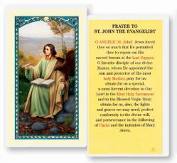  \"Prayer to St. John the Evangelist\" Laminated Prayer/Holy Card (25 pc) 