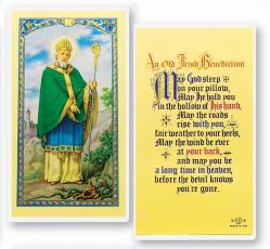  \"An Old Irish Benediction\" Laminated Prayer/Holy Card (25 pc) 