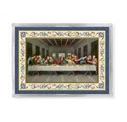  LAST SUPPER GOLD EMBLEM MAGNETIC FRAME/EASEL (4 PC) 