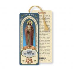  GOOD SHEPHERD LAMINATED BOOKMARK WITH TASSEL (10 pc) 