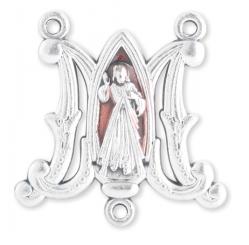  LARGE ENAMELED DIVINE MERCY CENTERPIECE (25 PC) 