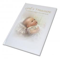  God\'s Treasure: A Catholic Baby\'s Record Book 