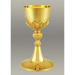  Ornate Chalice With Matching Well Paten Only 