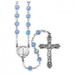  ALEXANDRITE CRYSTAL BEAD ROSARY 