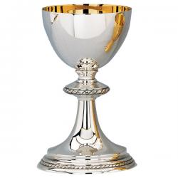  Rope Motif Chalice & Dish Paten 