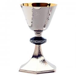  Hexagonal Base Chalice & Dish Paten 