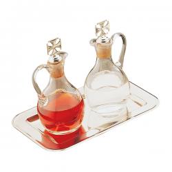  Stainless Steel Cruet Set 