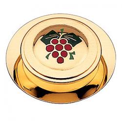  Grapes Motif Pyx - 20 Host 