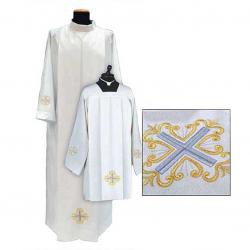  Adult/Clergy Alb in Misto Cotone Fabric 