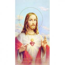  \"Sacred Heart\" Prayer/Holy Card (Paper/100) 