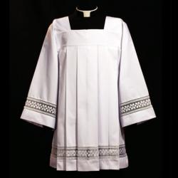  Lace Insert Adult/Clergy Surplice 