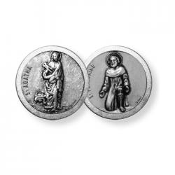  ST. AGATHA/SAINT PEREGRINE POCKET COIN (10 PK) 