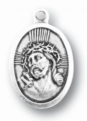  OXIDIZED ECCE HOMO/MATER DOLOROSA MEDAL (25 pc) 