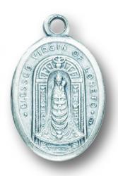  OXIDIZED O.L. OF LORETTO MEDAL (25 pc) 