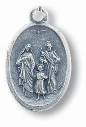  SPANISH HOLY FAMILY OXIDIZED MEDAL (25 pc) 