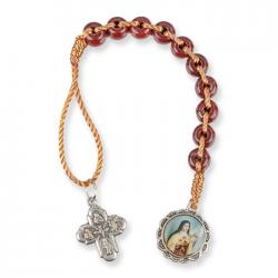  ONE DECADE SAINT THERESE ROSARY (6 PC) 