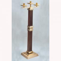  3, 5, 7 Lite Combination Finish All Bronze Candelabra: 1120 Style - 1 1/2\" Socket 