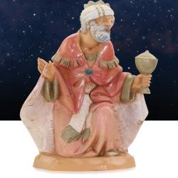  Small Individual Statue of Nativity Set - King Balthazar 