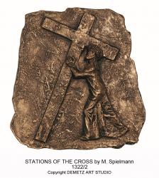  14 Stations/Way of the Cross In Fiberglass 