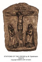  14 Stations/Way of the Cross In Fiberglass 