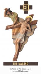  14 Stations/Way of the Cross In Fiberglass 