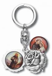  ST. FRANCIS/ANTHONY KEY RING (3 PC) 