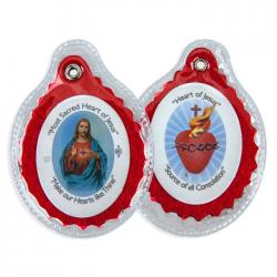  SACRED HEART BADGE IN VINYL (10 PC) 