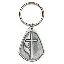  United Methodist Symbol Key Tag 