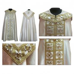  Embroidered Stones Cleric/Clergy Cope 