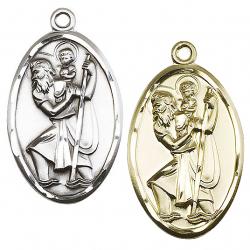  St. Christopher Neck Medal/Pendant Only 