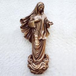  Our Lady of Medjugorje Statue - Bronze Metal, 48\"H 