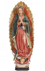  Our Lady of Guadalupe Statue in Maple or Linden Wood, 6\" - 71\"H 