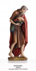  Shepherd w/Basket Christmas Nativity Figurine by \"Kostner\" in Fiberglass 