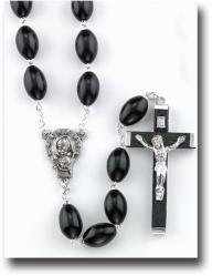  BLACK WOOD FAMILY ROSARY 